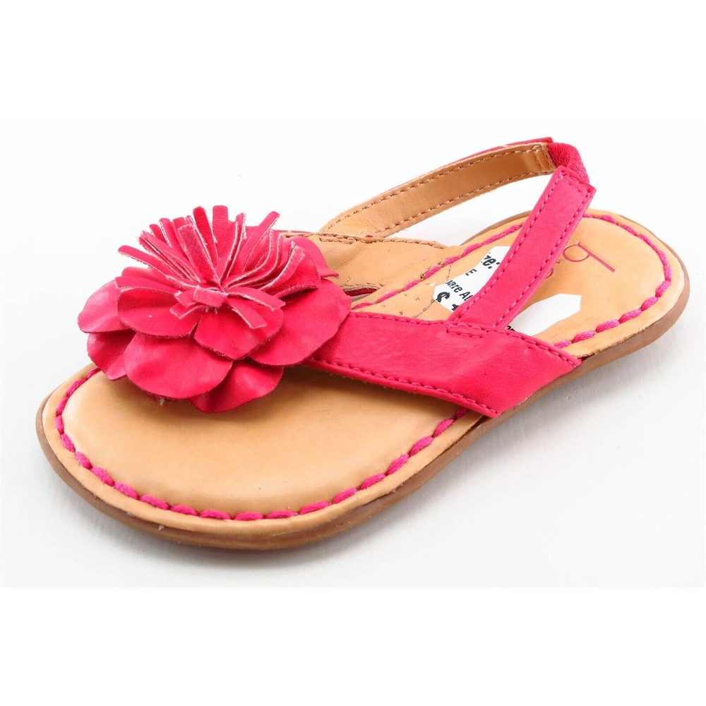 Born Concept Pink Synthetic Sandals‎ Toddler Girls Sz 6